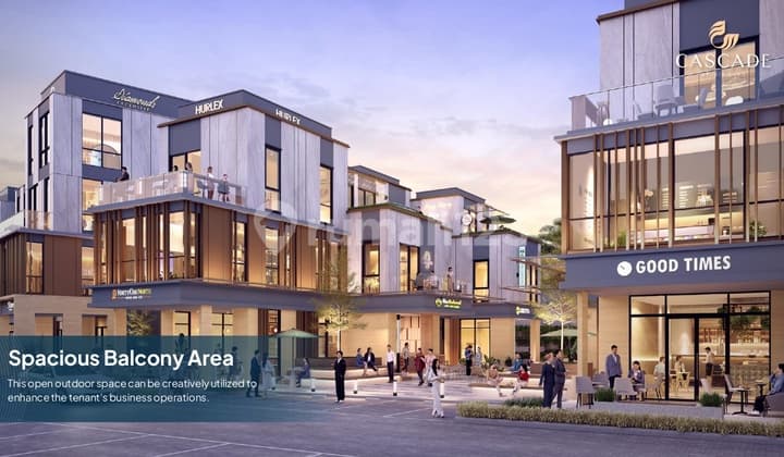 FOR SALE NEW SHOPHOUSE CASHCADE BSD VERY STRATEGIC AND BUSY LOCATION