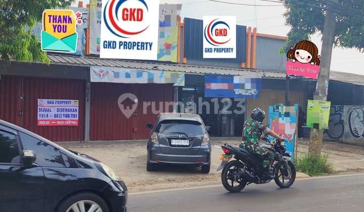 Disewakan Ruko Strategis Murah Pinggir Jalan Bsd