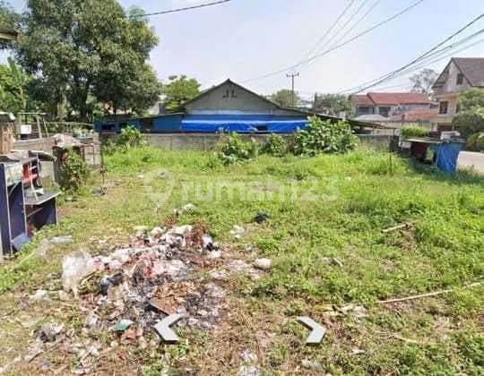 LAND FOR RENT CHEAPLY BY THE MAIN ROAD IN PAMULANG.