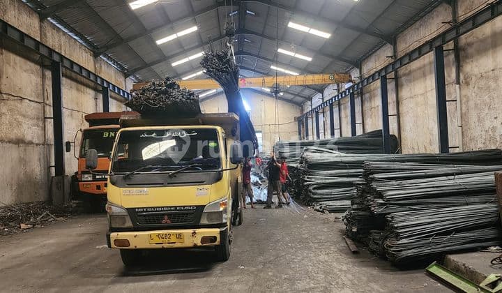 Gudang Bambe Kantor 2 Lt + Crane