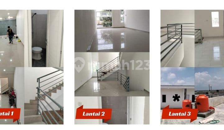 Dijual Ruko Baru 2,5 Lantai Cocok untuk Usaha di Jalan Holis Siap Huni