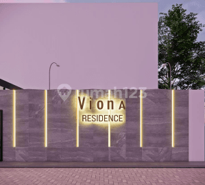 Viona Residence New Housing Cluster Under Construction at Jl Angsana Duri Kepa / Tanjung Duren, West Jakarta. 3-Story House with Size 5.5 x 11.6 M2, Can Accommodate 2 Carports. Promotional Price Until March 18, 2026. Facing North and South.