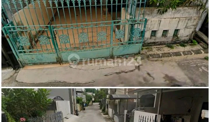 Nego Sampe Deal Jual Murah Hitung Tanah Saja Komplek Rumah Greenville Duri Kepa Jakarta Barat Uk. 6 X 18 M2, 1 Lantai 1/2 Hadap Selatan Row Jalan 2 Mobil Dekat Pusat Kuliner