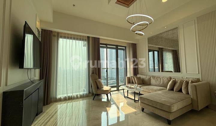 57 Promenade private lift, Brand New Near MRT Tower Sky 2BR + 1 Lt16