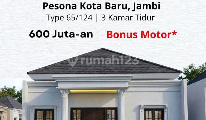 Rumah Type 65/124 Kota Baru, Jambi