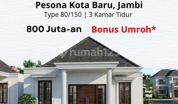 Rumah Komersil, 500 Meter Kantor Walikota Jambi