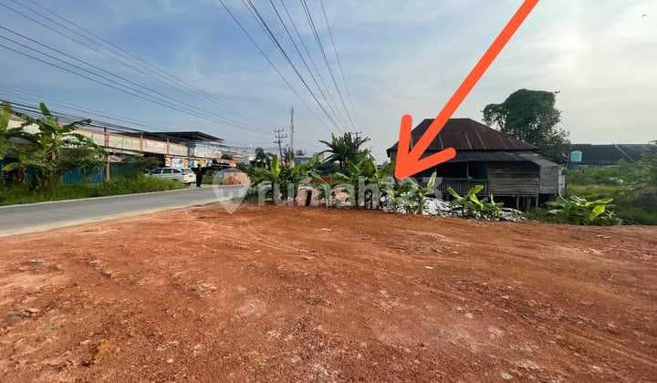 Tanah Kosong Cocok Ruko Pinggir Jalan Mata Merah palembang
