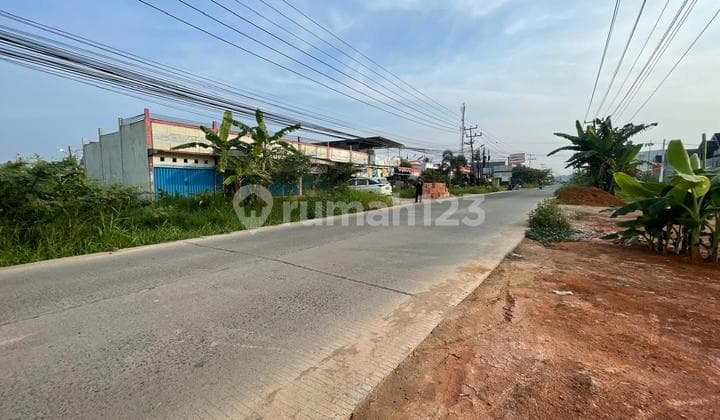 Tanah Pinggir Jalan Kota Palembang harga 280JT. Cocok Ruko