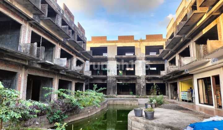 Hotel Bintang 3 Setengah Jadi Tinggal Finishing,Bs Cpt Dioerasikan,Di Jln Dewi Sri,Denpasar,Bali.