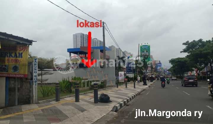 Tanah di Jln Margonda Raya,Siap Pakai,Strategis,Lingkungan Commercial,Sebelah Ged Bni,500M ke Mall Margocity