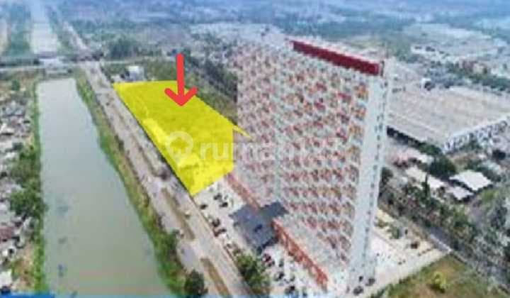 Kavling Siap Bangun di Jababeka Cikarang,Sebelahan Apartemen River View,Cocok Utk Gudang Logistik,Kampus,Sekolah,Apartemen,Townhouse
