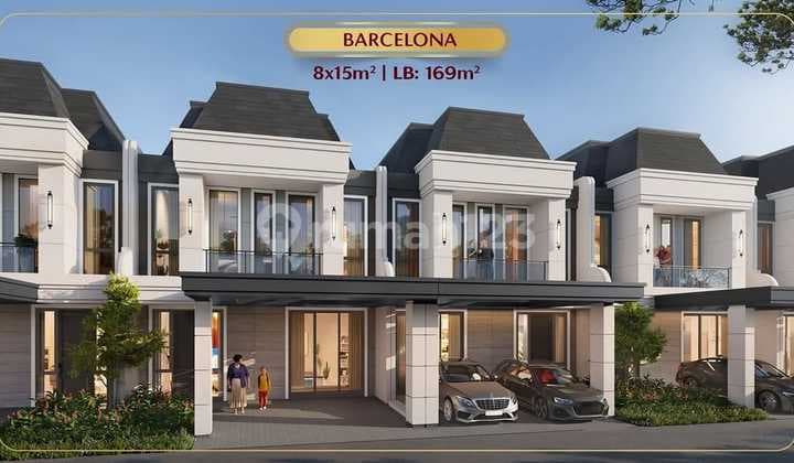 Rumah Baru The Barcelona Pesona Indah Cemara - Agung Sedayu Medan