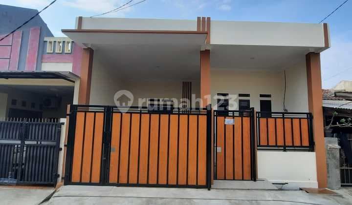 Rumah Bagus Minimalis Bangunan Baru Renovasi di Harapan Indah Bekasi
