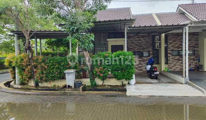 Rumah Dalam Cluster Bagus & Luas di Hook, Bebas Banjir di Perumahan De Residence, Setia Asih, Tarumajaya, Bekasi