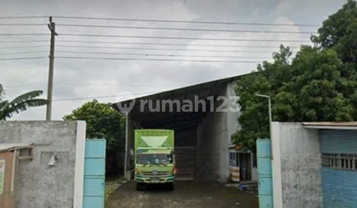 DISEWAKAN GUDANG AKSES KONTAINER DI KARANGAWEN MRANGGEN