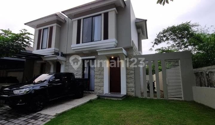 RUMAH BARU 2 LANTAI POSISI HOOK LOKASI BUKIT SARI SEMARANG SEMI FURNISHED