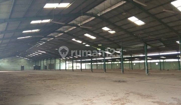 Dijual Pabrik atau Gudang Raksasa 29500M2 Jalan Raya Curug Tangerang Akses 40 Feet Dekat Tol Bitung