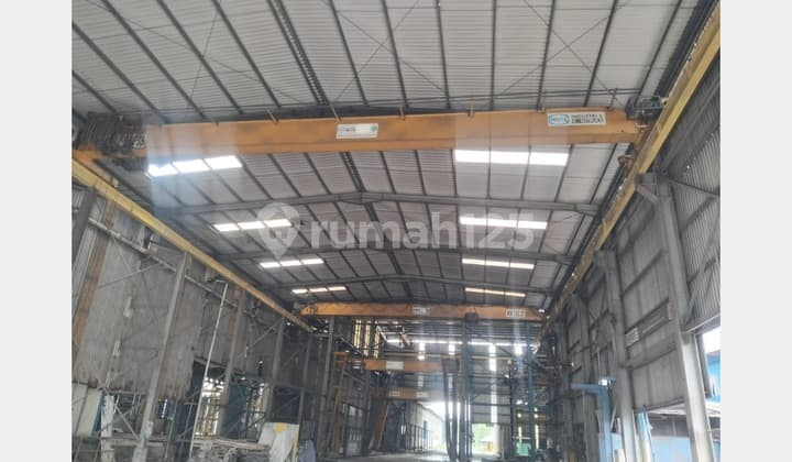 Dijual Pabrik Steel Fabrication Factory Balaraja 5,6 Ha 2 Gerbang Akses 40 Ft