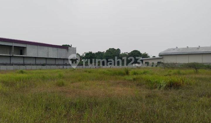 Dijual BU Tanah Industri cocok untuk investasi dekat ke Tol Cikande