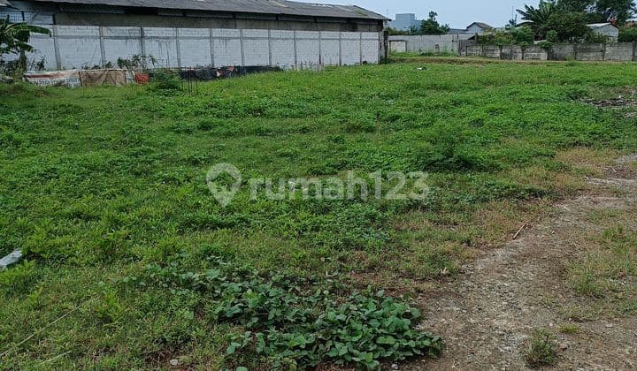 Dijual Tanah Investasi di tepi Jalan dekat Bandara Soetta dan dekat ke Daan Mogot