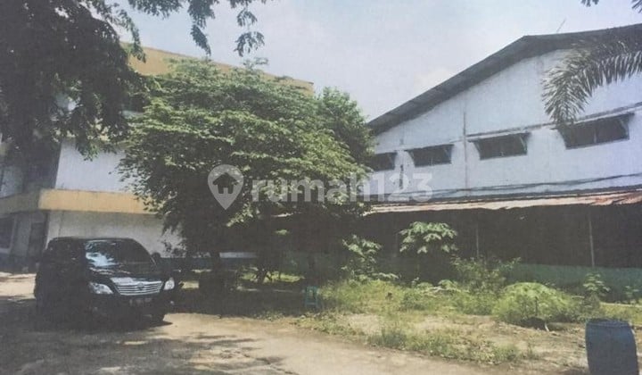 Dijual Gudang/Pabrik 10500M2 Dekat Bandara Soekarno Hatta Akses Tol Jakarta Tangerang Akses 40 Feet