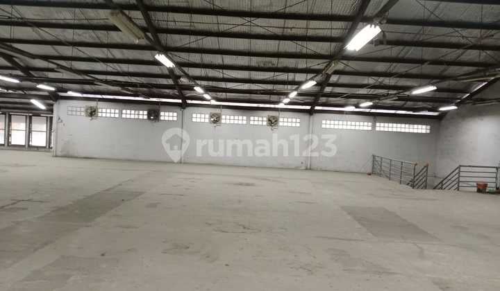 For Sale Large Warehouse 2315M2 Sunter North Jakarta Complete Facilities 3-Storey Office Direct Access to Jakarta Inner Ring Road Toll