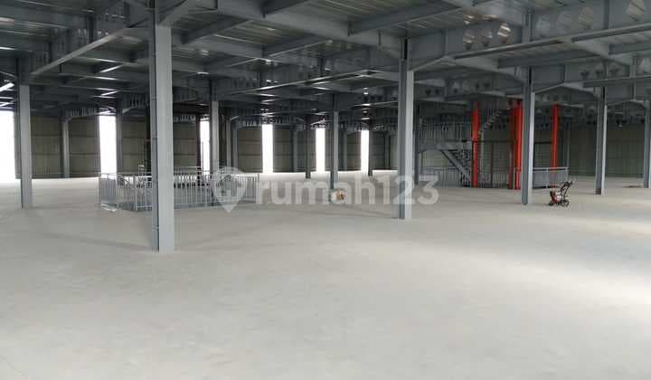 Dijual Cepat Gudang Baru Besar 5000M2 Siap Pakai Gudang Baru 3 Lantai Zona Industri Legok Tangerang