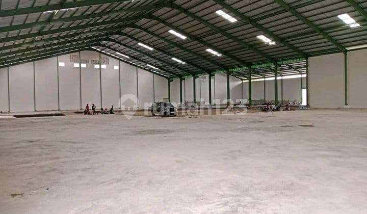 Disewa Gudang Baru Kawasan Akong 5000m2 Akses Dekat Tol Bandara Bebas Banjir Row Jalan Luas 20m
