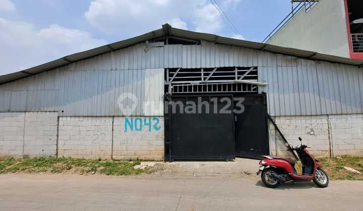Jual Gudang Cipondoh Gondrong 487M² 2,5 KM ke Gt Toll Karang Tengah