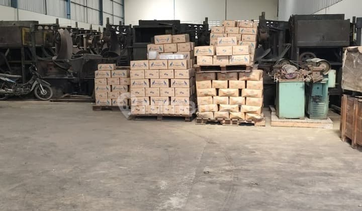 Sewa Gudang Strategis Balaraja Barat Luas 2200 M2 Ceiling Tinggi Akses Kontainer Listrik Besar Siap Pakai