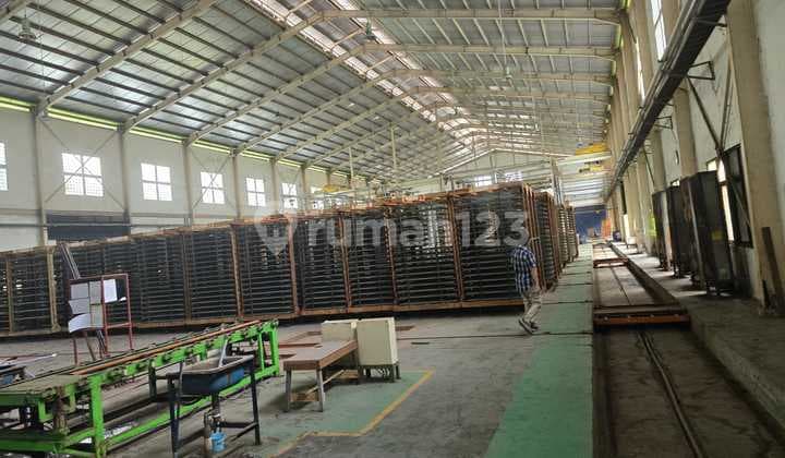 Turun Harga Dijual Pabrik 7000M2 Lokasi Strategis Kawasan Industri Balaraja Barat Tangerang Banten Siap Pakai