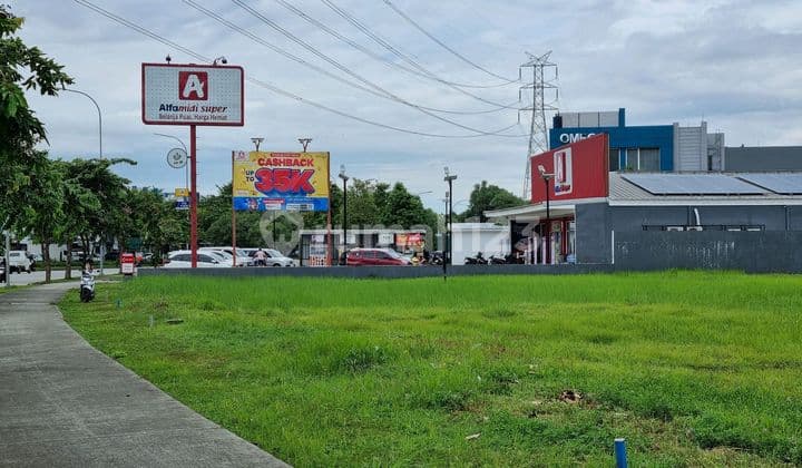 Jual Cepat!! Kavling Komersial Jalur Utama Suvarna Sutera Boulevard Cikupa Depan Sekolah Laurensia