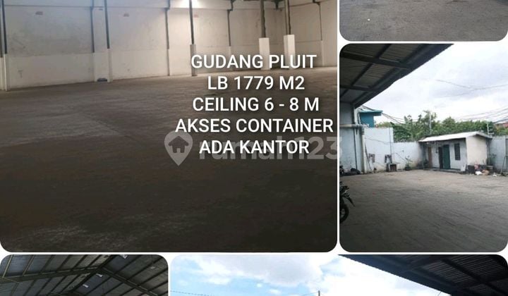 Sewa Gudang Pluit 1779 M2 Penjaringan Jakarta Utara