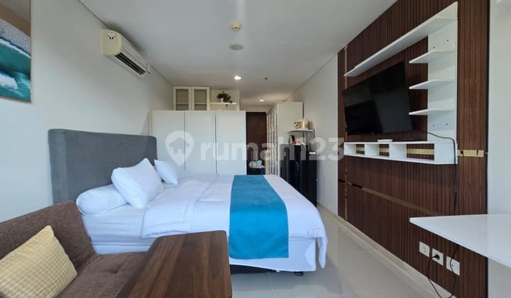 Disewakan Tipe Studio - Apartemen Borneo Bay Balikpapan - Fully Furnished - Hm