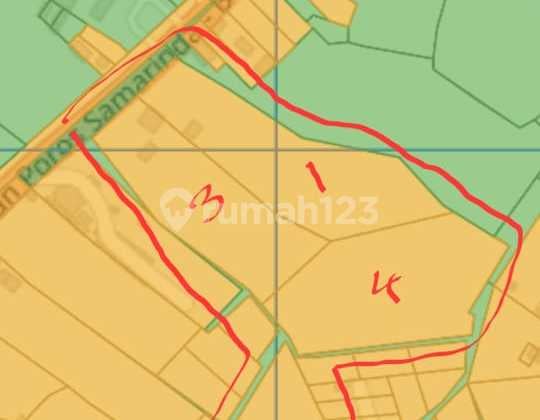 DIJUAL TANAH 5,2 Ha di KILO KM 16 – HM