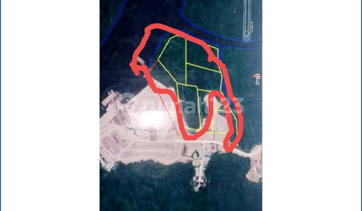 DIJUAL TANAH COCOK UNTUK PELABUHAN DEKAT ISTANA NEGARA IKN 6 Ha – HM