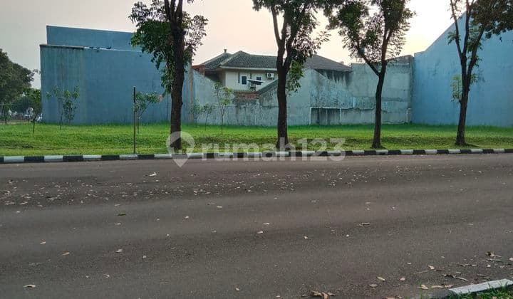 KAVLING LUAS, SIAP BANGUN DAN BAGUS, KOTAK HADAP TIMUR, DAN ADA FASUM YANG LUAS HAMPIR SELUAS KAVLING YANG AKAN , LOKASI SANGAT STRATEGIS DEKAT PINTU TOL, STASIUN KERETA RAWABUNTU, LOKASI DI PUSPITALOKA BSD CITY TANGERANG