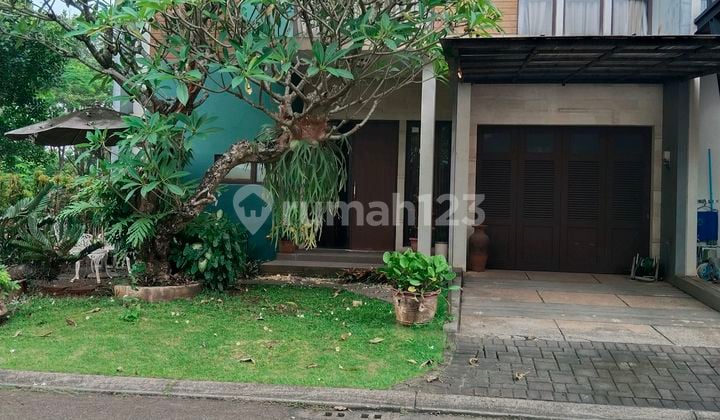 Rumah 2 Lantai, Hadap Utara Dan Bagus Dekat Pintu Tol Serbaraja Dan Stasiun Kereta Cisauk, Lokasi Icon Bsd Tangerang