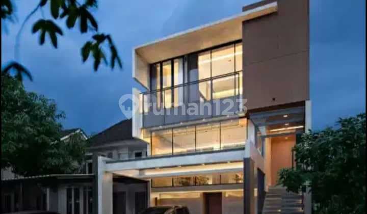 Rumah 3 Lantai Minimalis Modern Di Feronia Alam Sutera Tangerang