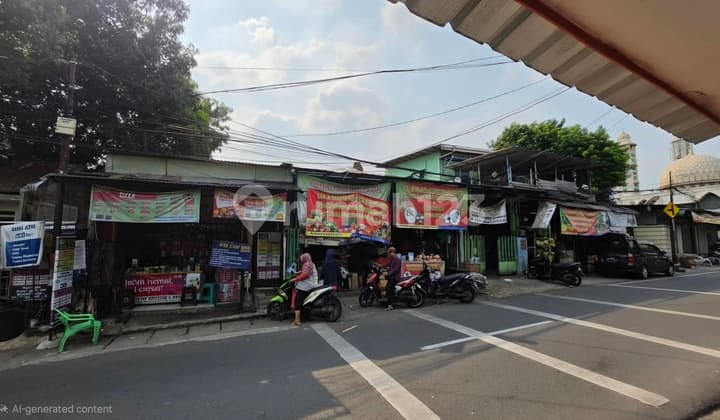 Dijual Cepat Rumah + 4 Kios Jagakarsa LT 307 SHM Pinggir Jalan
