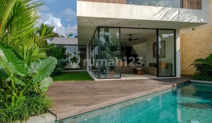 Bpf1704 Villa Modern Dan Nyaman Dengan Pemandangan Sawah Di Beraban