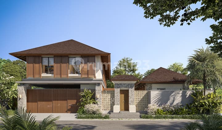 Villa Mewah Bernuansa Alam Dalam Komplek Mewah di Jimbaran