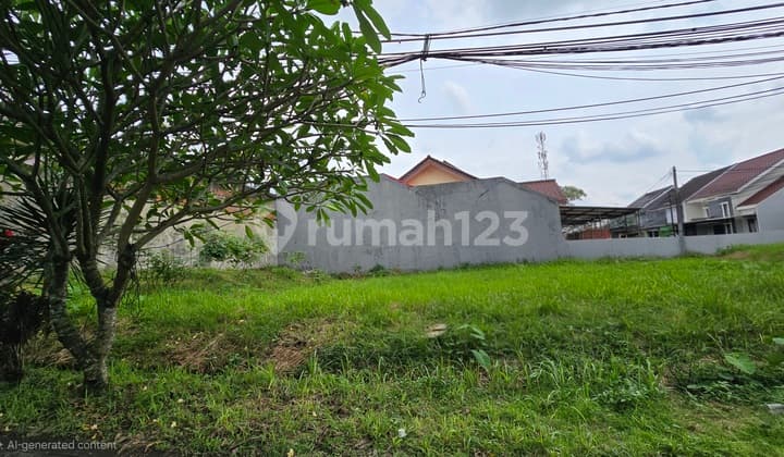 Kavling Griya Loka Posisi Prime, Dekat Pos Sekuriti dan Main Road