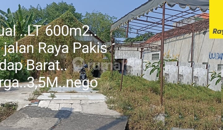 Dijual Tanah Strategis di Nol Jalan Raya Pakis Surabaya