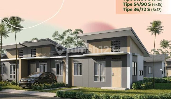 Rumah Baru dan Murah Dekat Stasiun Tenjo