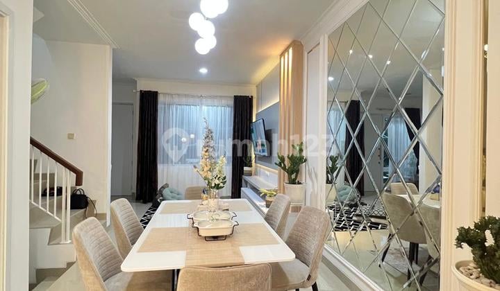 House for Sale Fully Furnished in Galaxy Bekasi Selatan