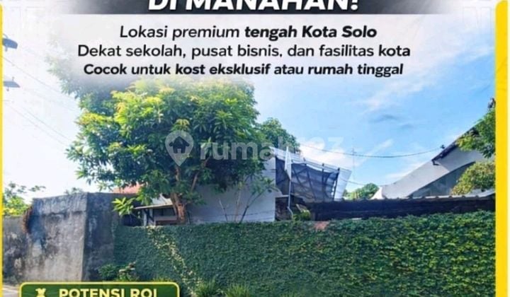 Tanah Strategis di Manahan Solo, Suasana Sejuk dan Asri