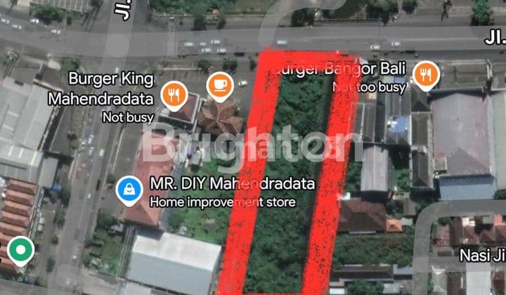 TANAH STRATEGIS DI JALAN TENGKU UMAR BALI!! LOKASI COCOK UTK BISNIS KULINERAN