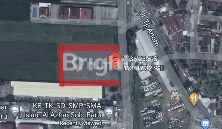 TANAH KAVLING AREA ELITE!!! SOLOBARU DEKAT KE DENGAN MANA MANA! BARANG LANGKA