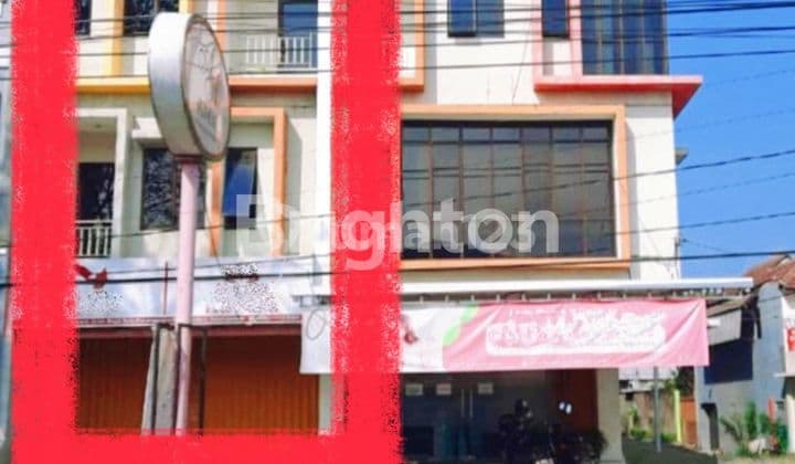 RUKO DI JATEN SIAP PAKAI, KONDISI TERAWAT DAN BAGUS! ROW JALAN 6 MOBIL PAPASAN